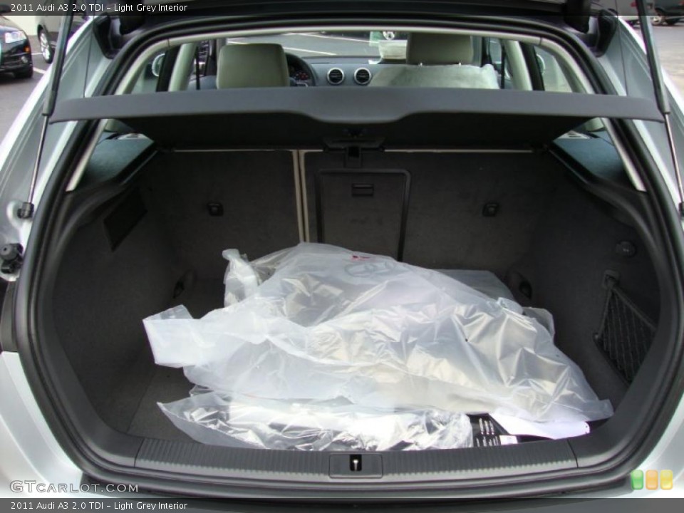 Light Grey Interior Trunk for the 2011 Audi A3 2.0 TDI #39028783