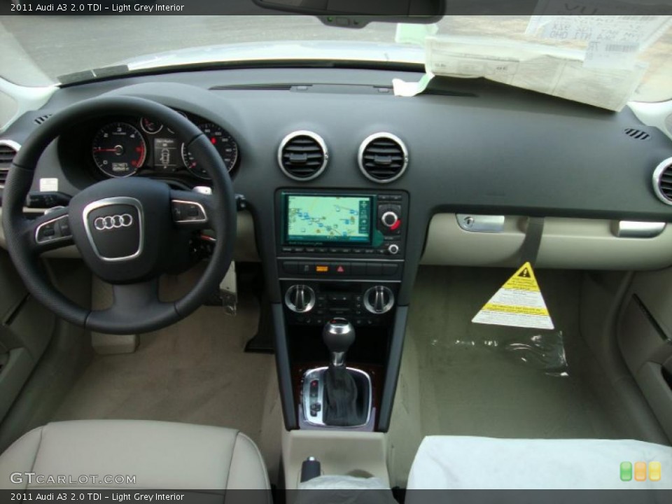 Light Grey Interior Dashboard for the 2011 Audi A3 2.0 TDI #39028835