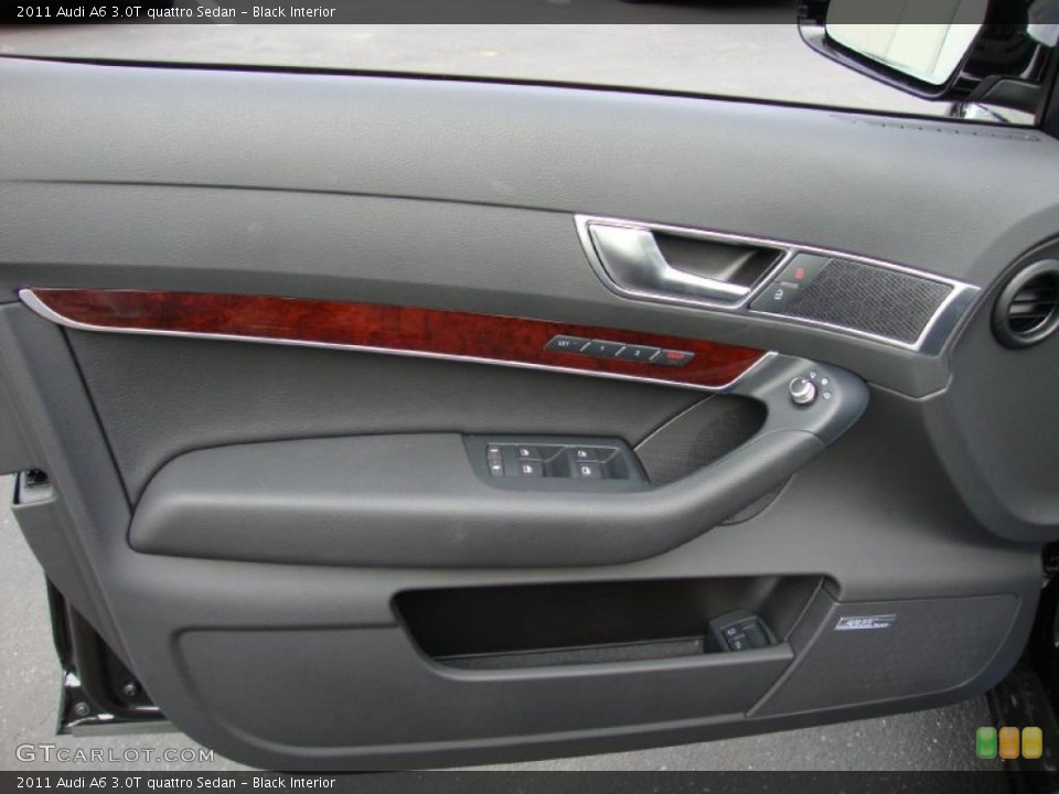 Black Interior Door Panel for the 2011 Audi A6 3.0T quattro Sedan #39029355