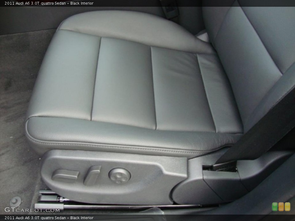 Black Interior Photo for the 2011 Audi A6 3.0T quattro Sedan #39029391