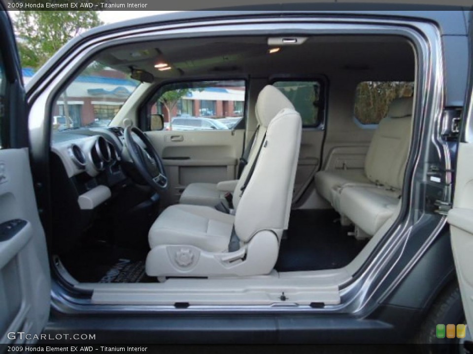 Titanium 2009 Honda Element Interiors