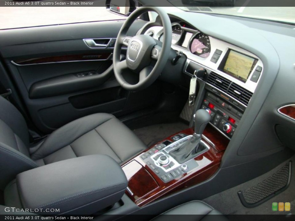 Black Interior Photo for the 2011 Audi A6 3.0T quattro Sedan #39029451