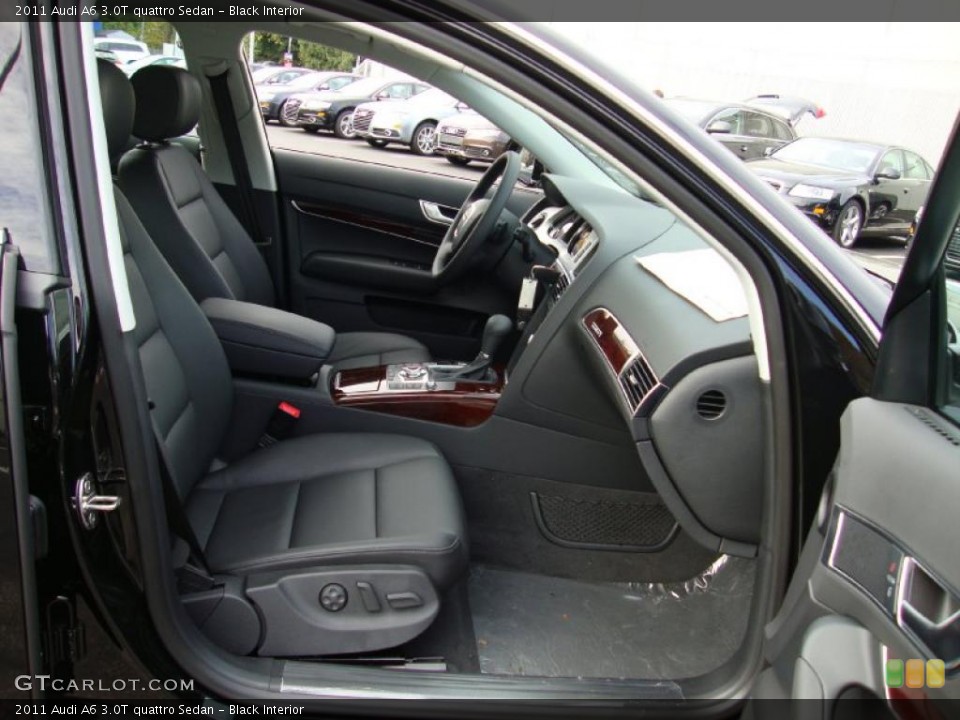 Black Interior Photo for the 2011 Audi A6 3.0T quattro Sedan #39029470