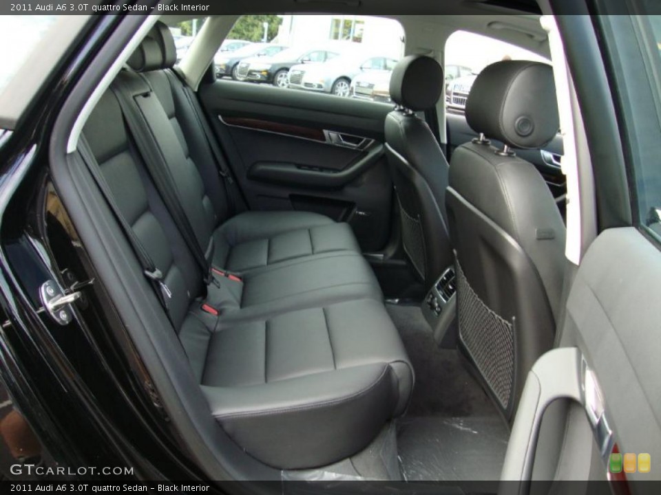Black Interior Photo for the 2011 Audi A6 3.0T quattro Sedan #39029499