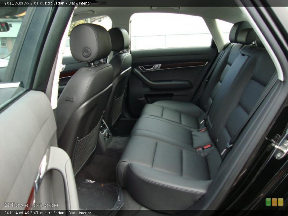 Black Interior Photo for the 2011 Audi A6 3.0T quattro Sedan #39029531