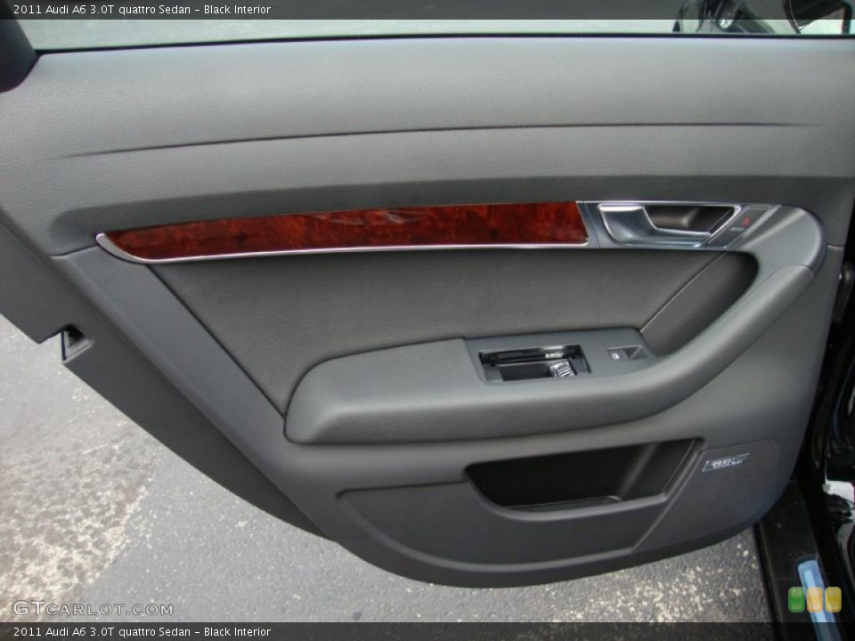 Black Interior Door Panel for the 2011 Audi A6 3.0T quattro Sedan #39029547