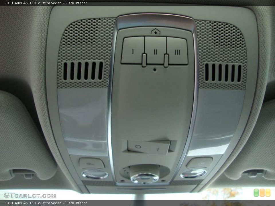 Black Interior Controls for the 2011 Audi A6 3.0T quattro Sedan #39029723