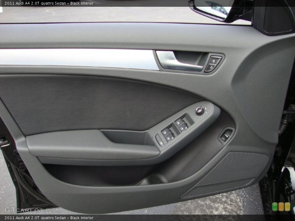 Black Interior Door Panel for the 2011 Audi A4 2.0T quattro Sedan #39029991