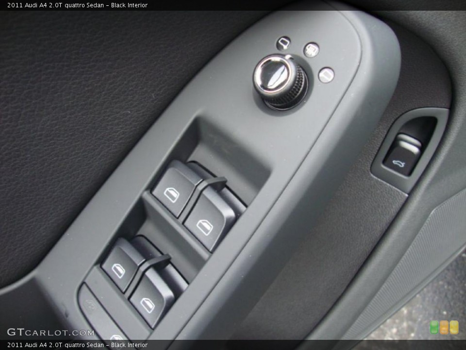 Black Interior Controls for the 2011 Audi A4 2.0T quattro Sedan #39030007