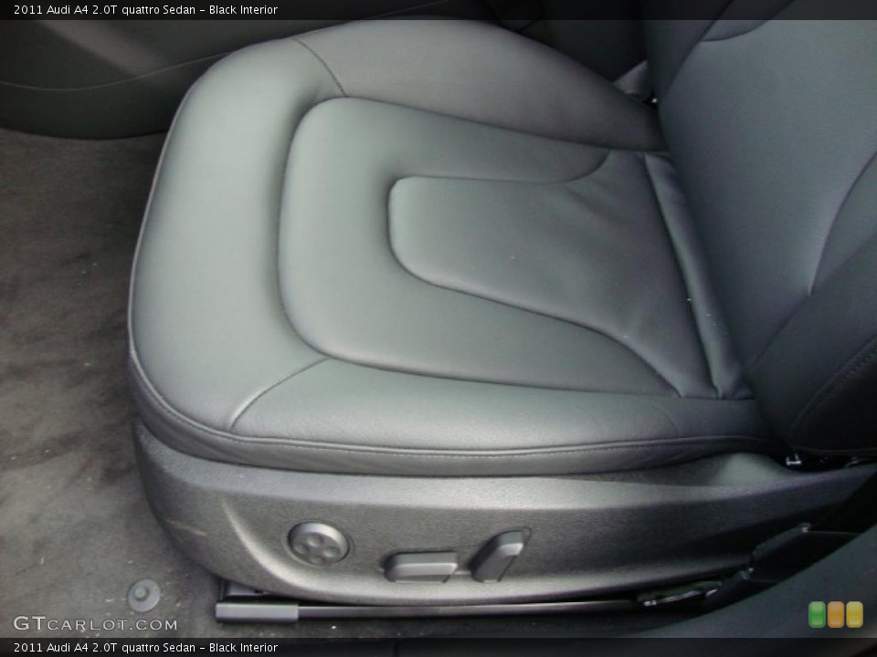 Black Interior Photo for the 2011 Audi A4 2.0T quattro Sedan #39030027