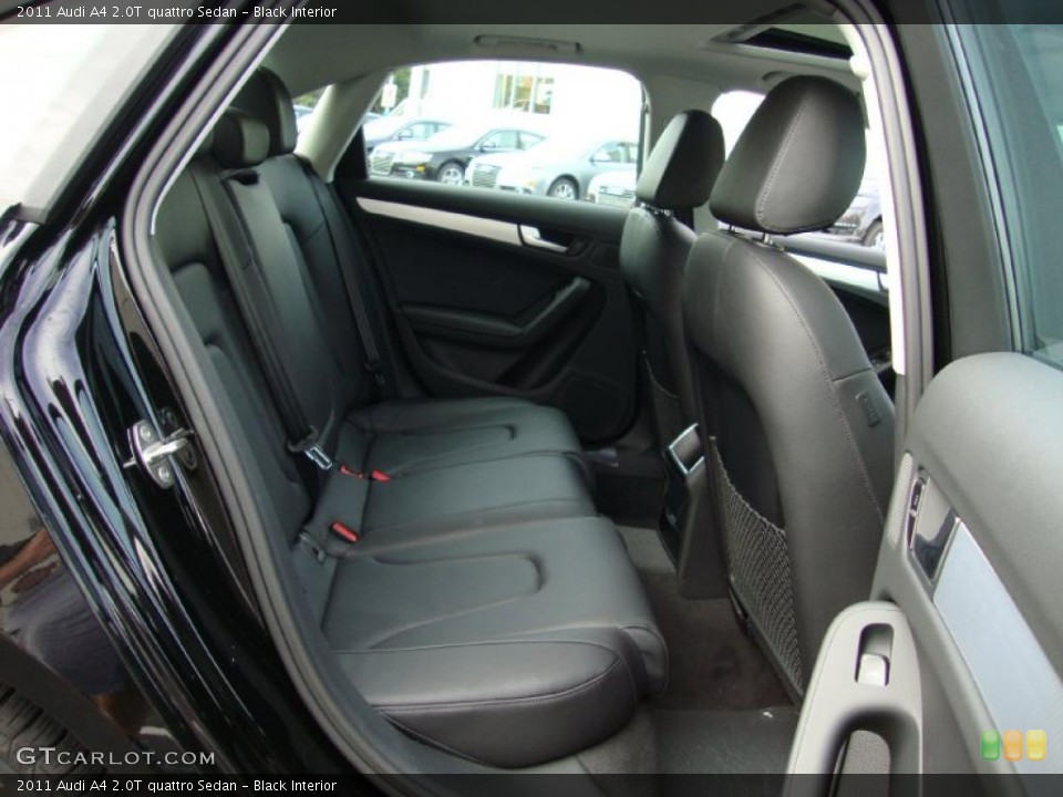 Black Interior Photo for the 2011 Audi A4 2.0T quattro Sedan #39030139