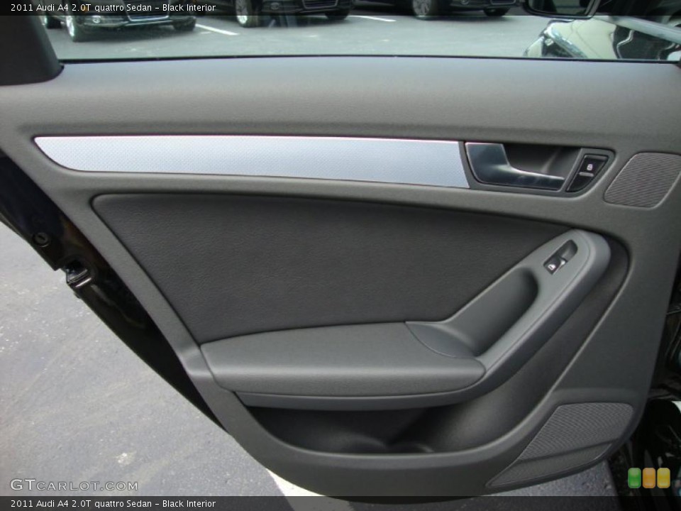 Black Interior Door Panel for the 2011 Audi A4 2.0T quattro Sedan #39030175