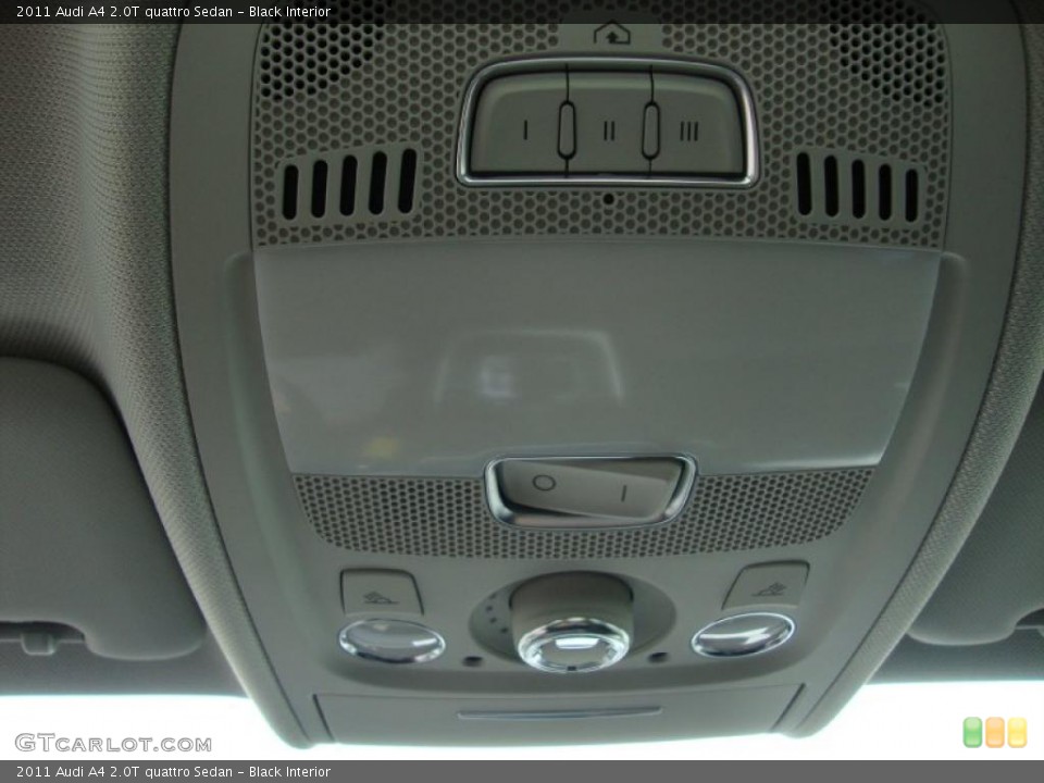 Black Interior Controls for the 2011 Audi A4 2.0T quattro Sedan #39030355