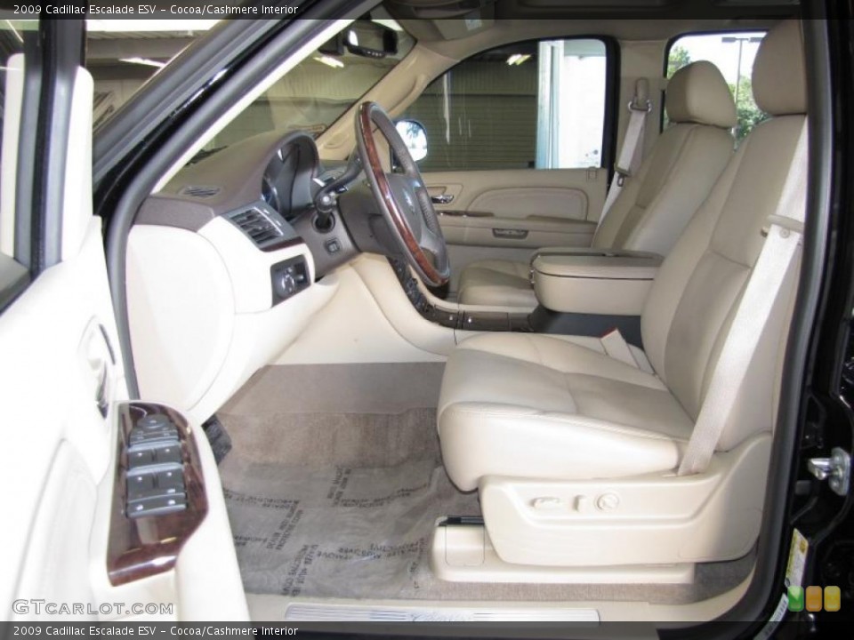 Cocoa/Cashmere Interior Photo for the 2009 Cadillac Escalade ESV #39030763
