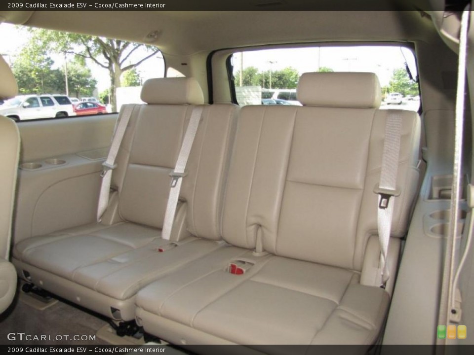 Cocoa/Cashmere Interior Photo for the 2009 Cadillac Escalade ESV #39030803