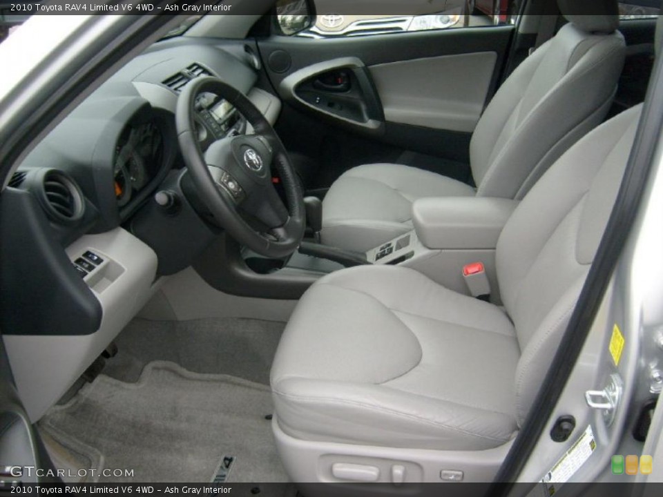 Ash Gray Interior Photo for the 2010 Toyota RAV4 Limited V6 4WD #39031011