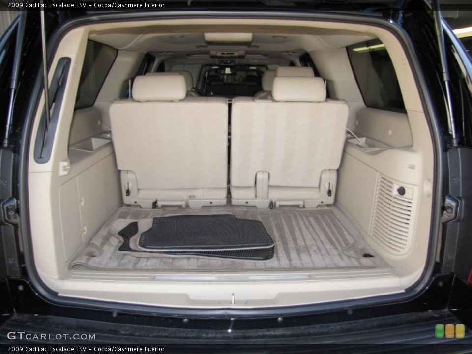 Cocoa/Cashmere Interior Trunk for the 2009 Cadillac Escalade ESV #39031019
