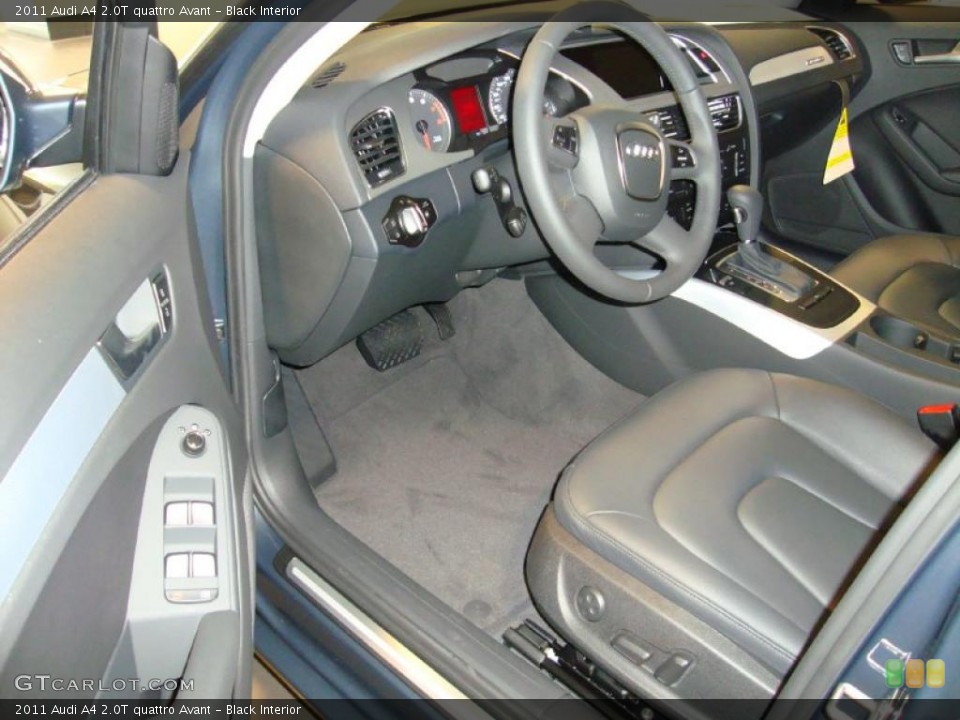 Black Interior Prime Interior for the 2011 Audi A4 2.0T quattro Avant #39031159