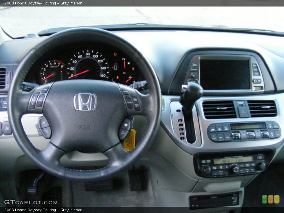 Gray Interior Dashboard for the 2008 Honda Odyssey Touring #39031327