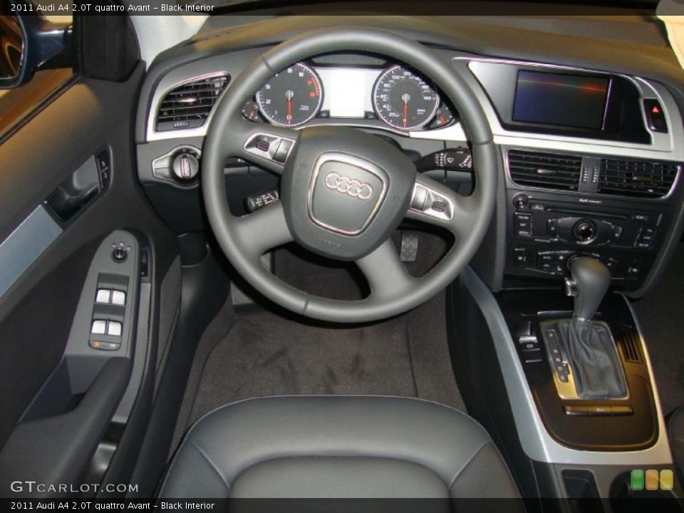 Black Interior Steering Wheel for the 2011 Audi A4 2.0T quattro Avant #39031343