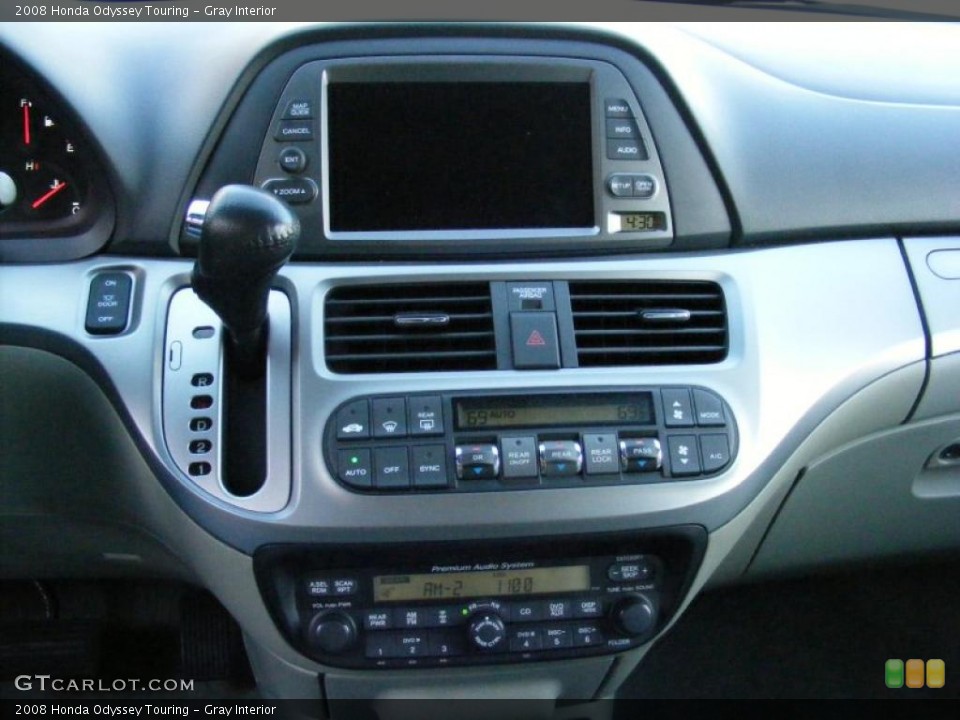 Gray Interior Controls for the 2008 Honda Odyssey Touring #39031413