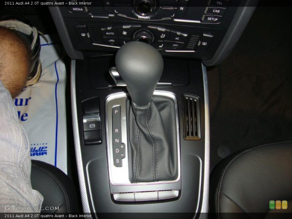 Black Interior Transmission for the 2011 Audi A4 2.0T quattro Avant #39031439