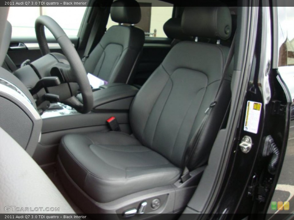 Black Interior Photo for the 2011 Audi Q7 3.0 TDI quattro #39031683
