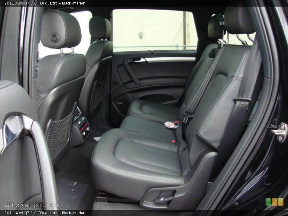 Black Interior Photo for the 2011 Audi Q7 3.0 TDI quattro #39031775