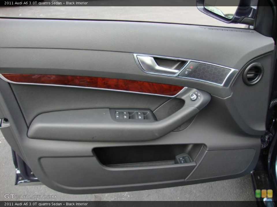 Black Interior Door Panel for the 2011 Audi A6 3.0T quattro Sedan #39032184