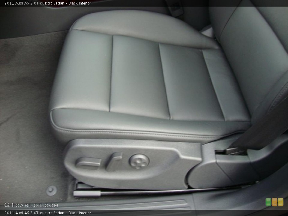 Black Interior Photo for the 2011 Audi A6 3.0T quattro Sedan #39032212