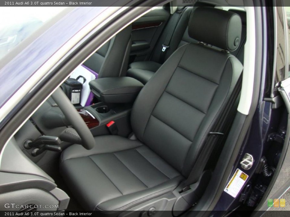 Black Interior Photo for the 2011 Audi A6 3.0T quattro Sedan #39032228