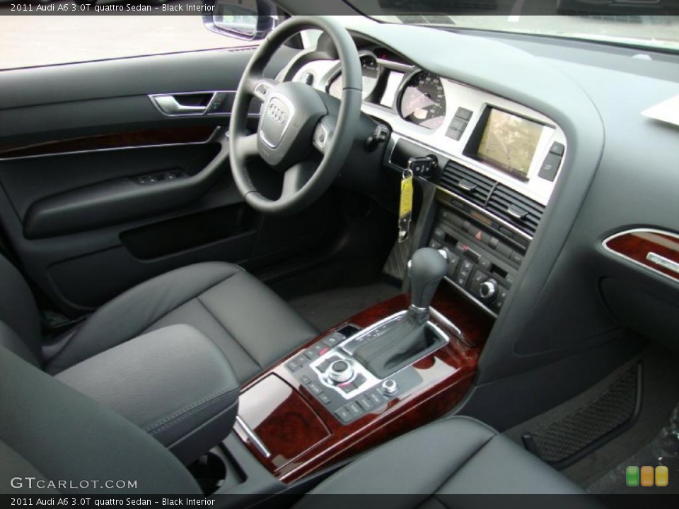 Black Interior Dashboard for the 2011 Audi A6 3.0T quattro Sedan #39032265