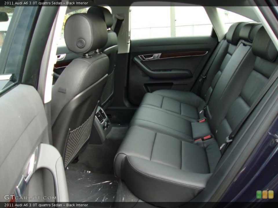Black Interior Photo for the 2011 Audi A6 3.0T quattro Sedan #39032326