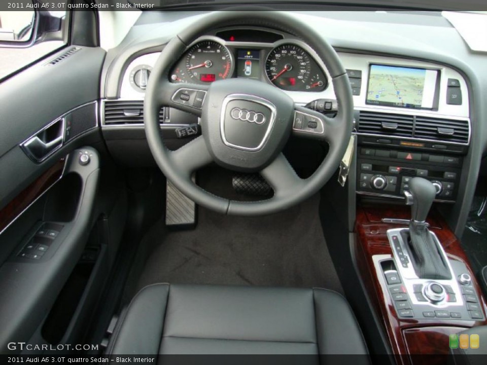 Black Interior Steering Wheel for the 2011 Audi A6 3.0T quattro Sedan #39032386