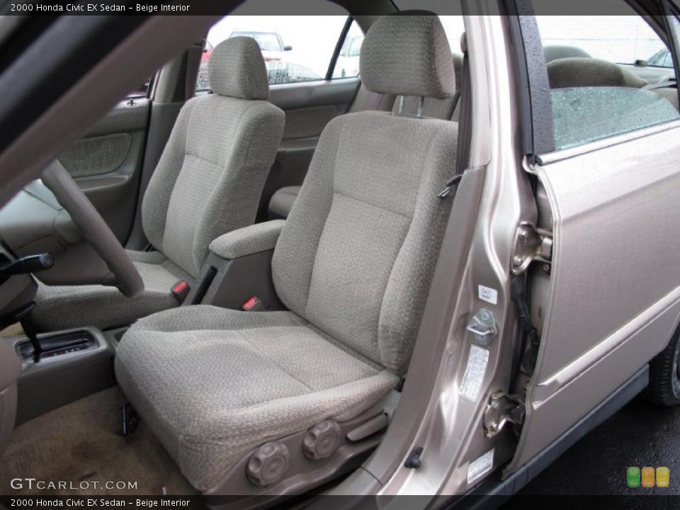 Beige Interior Photo for the 2000 Honda Civic EX Sedan #39033268