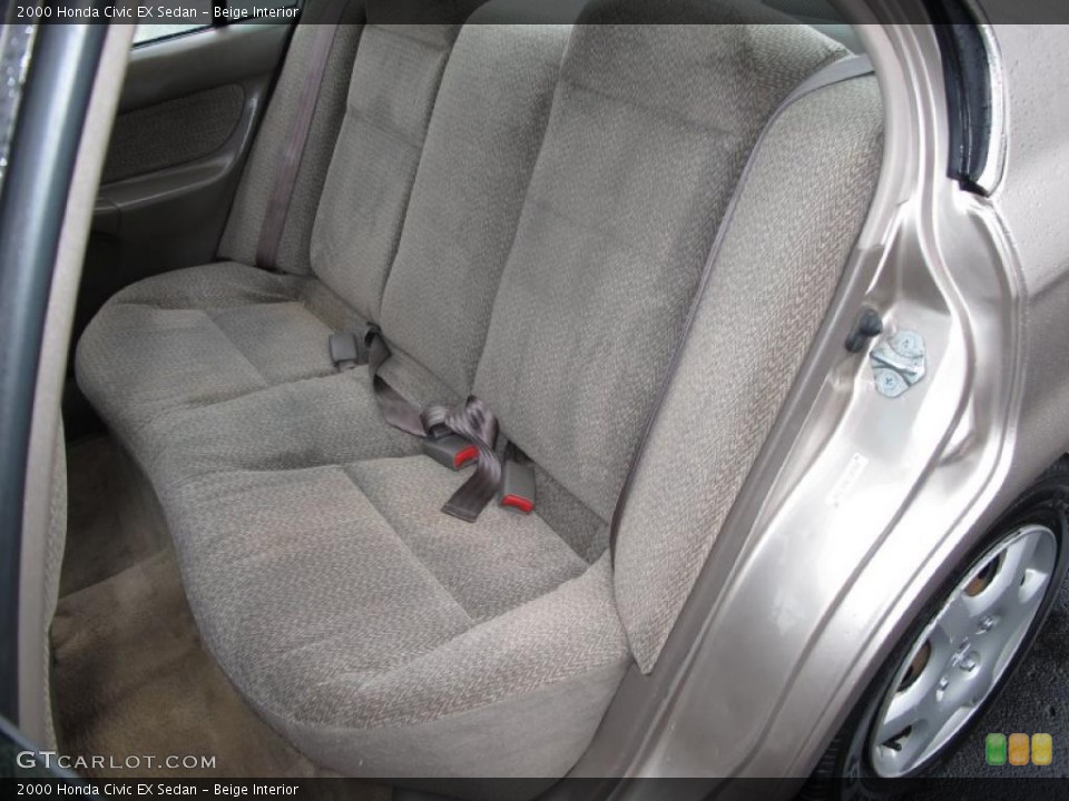 Beige Interior Photo for the 2000 Honda Civic EX Sedan #39033293