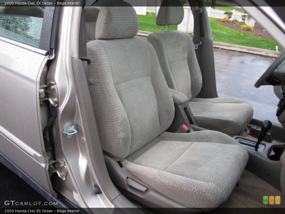 Beige Interior Photo for the 2000 Honda Civic EX Sedan #39033333