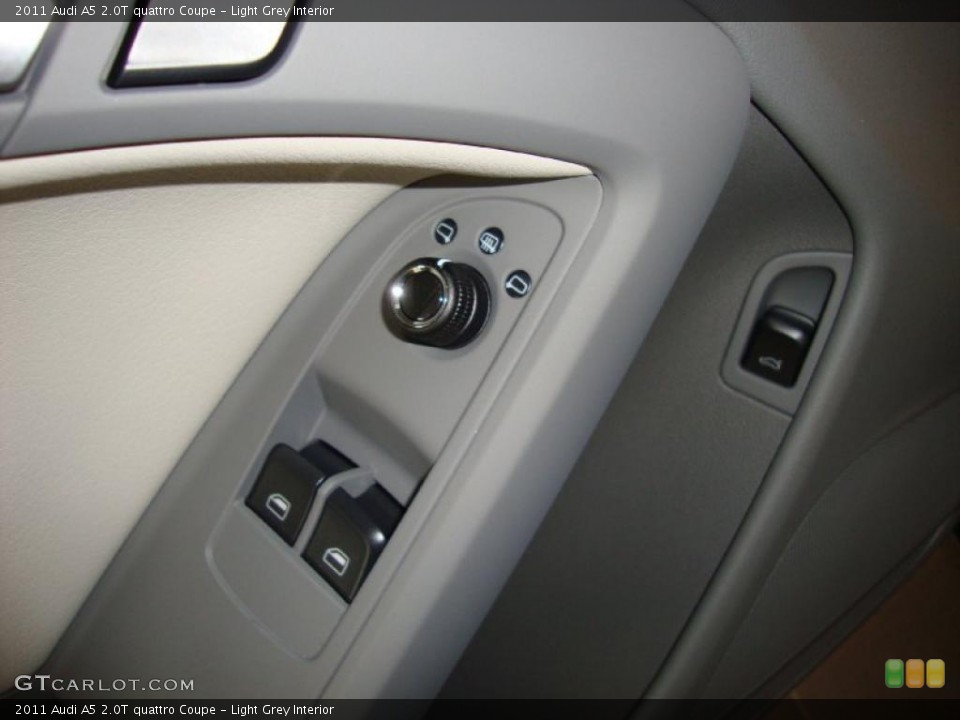 Light Grey Interior Controls for the 2011 Audi A5 2.0T quattro Coupe #39034085