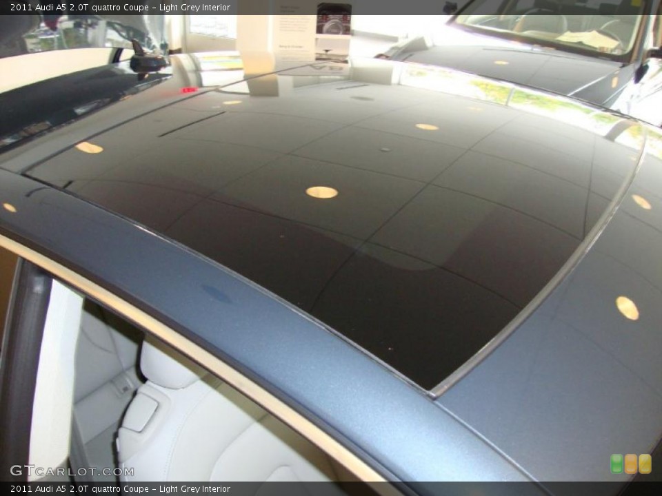 Light Grey Interior Sunroof for the 2011 Audi A5 2.0T quattro Coupe #39034193