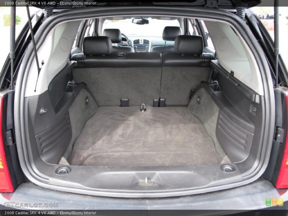 Ebony/Ebony Interior Trunk for the 2008 Cadillac SRX 4 V6 AWD #39034538