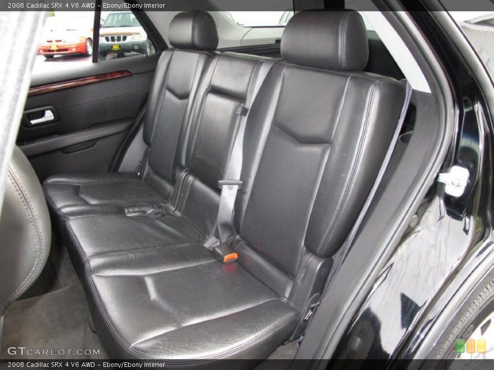 Ebony/Ebony Interior Photo for the 2008 Cadillac SRX 4 V6 AWD #39034582