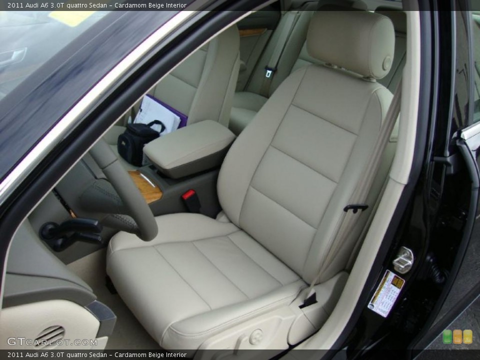 Cardamom Beige Interior Photo for the 2011 Audi A6 3.0T quattro Sedan #39034598