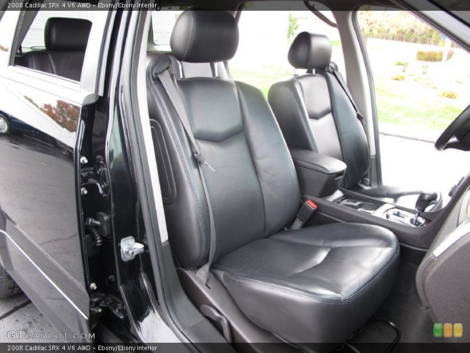Ebony/Ebony Interior Photo for the 2008 Cadillac SRX 4 V6 AWD #39034610