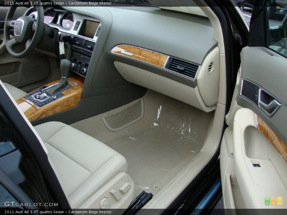 Cardamom Beige Interior Photo for the 2011 Audi A6 3.0T quattro Sedan #39034618