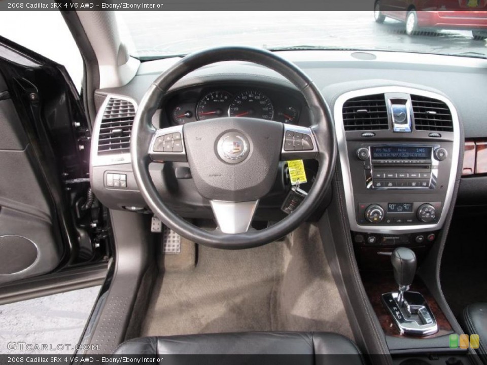 Ebony/Ebony Interior Dashboard for the 2008 Cadillac SRX 4 V6 AWD #39034622