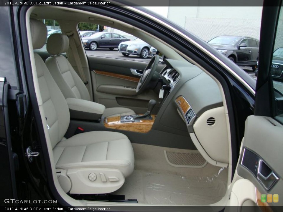 Cardamom Beige Interior Photo for the 2011 Audi A6 3.0T quattro Sedan #39034642
