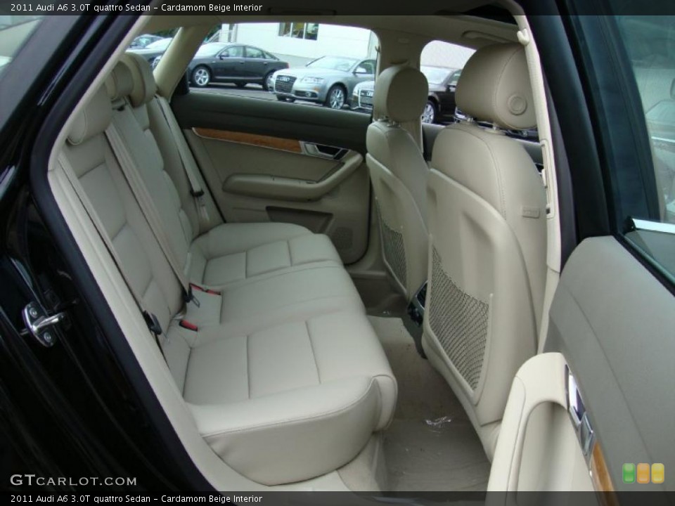 Cardamom Beige Interior Photo for the 2011 Audi A6 3.0T quattro Sedan #39034666