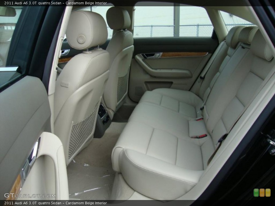 Cardamom Beige Interior Photo for the 2011 Audi A6 3.0T quattro Sedan #39034706
