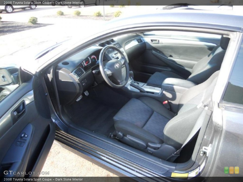 Dark Stone Interior Photo for the 2008 Toyota Solara Sport Coupe #39035799