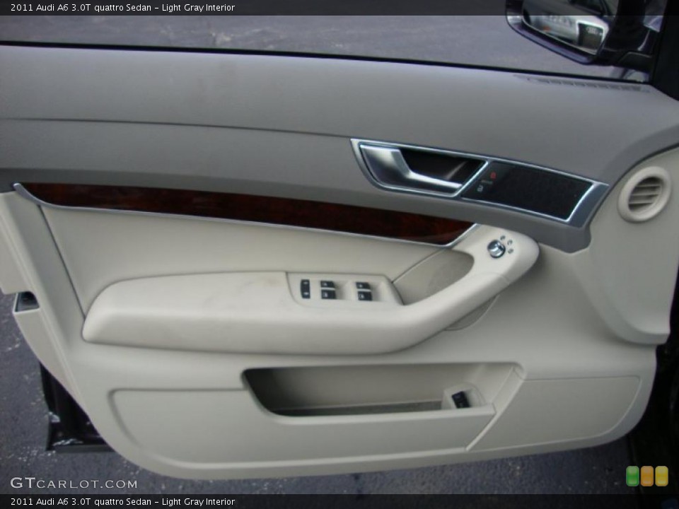 Light Gray Interior Door Panel for the 2011 Audi A6 3.0T quattro Sedan #39036295